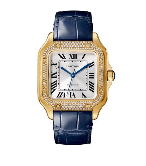 cartier sapphire watch